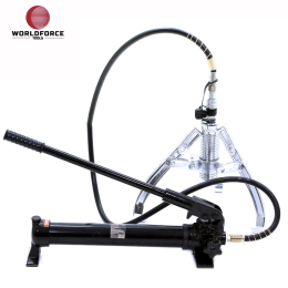 11203-Hidrolik Üç Ayaklı El Pompalı 10 Ton 250mm (700 bar)