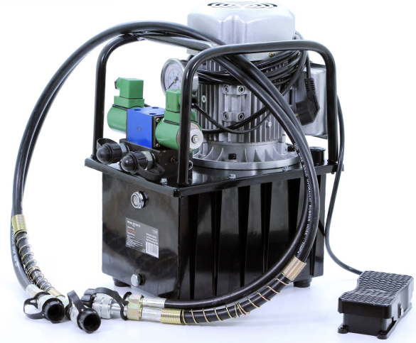 11240-Elektrikli Hidrolik Pompa 700 Bar - 220VAC - 1