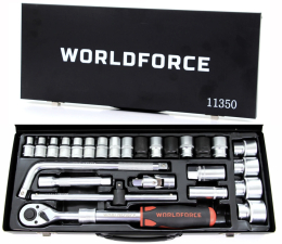11350-Lokma Takımı 26 Parça S-Ultra 1/2'' Uzatmalı Cırcır